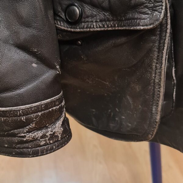 Teinture poches cuir - avant
